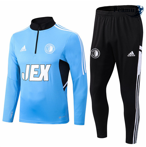 Peamu - Survetement Foot p013 Feyenoord Bleu 2022-2023
