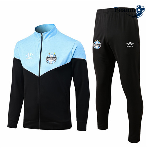 Peamu - Veste Survetement Foot p019 Gremio Bleu/Noir 2022-2023