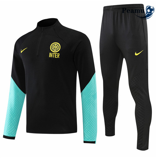 Peamu - Survetement Foot p266 Inter Milan Noir/Vert 2022-2023