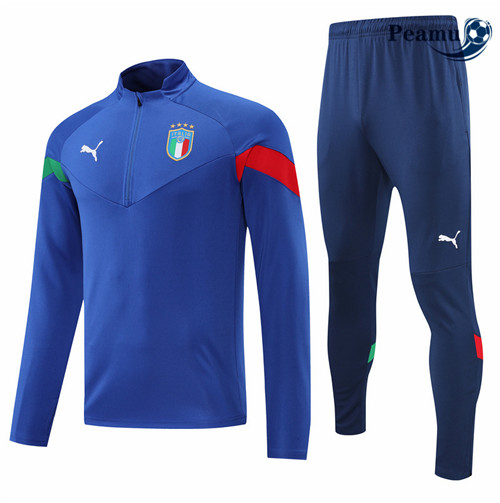 Peamu - Survetement Foot p169 Italie Bleu 2022-2023