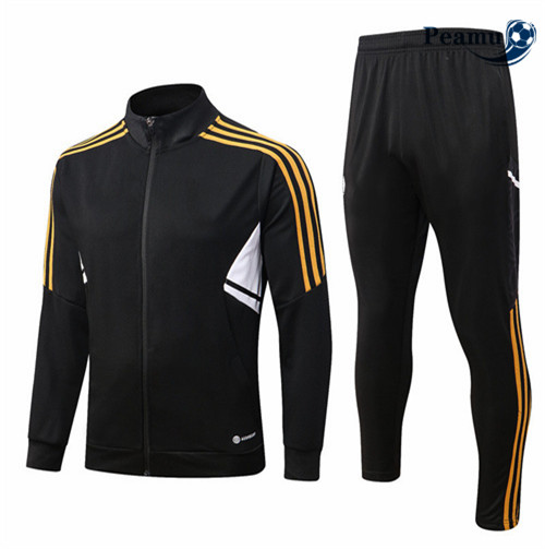 Peamu - Veste Survetement Foot p281 Juventus Noir 2022-2023