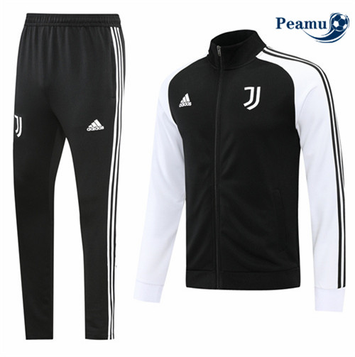 Peamu - Veste Survetement Foot p283 Juventus Noir/Blanc 2022-2023