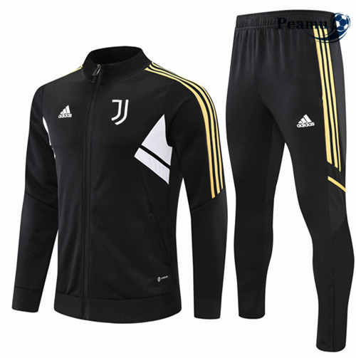 Peamu - Veste Survetement Foot p285 Juventus Noir 2022-2023
