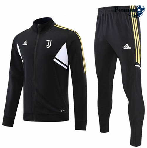 Peamu - Veste Survetement Foot p286 Juventus Noir 2022-2023