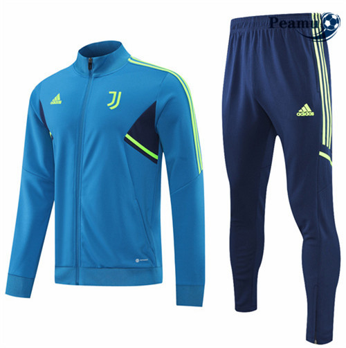 Peamu - Veste Survetement Foot p287 Juventus Bleu 2022-2023