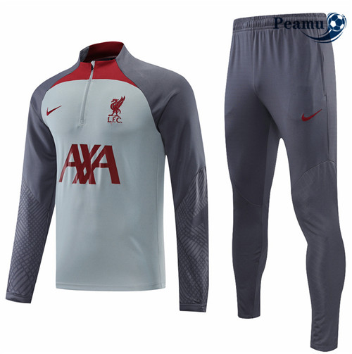 Peamu - Survetement Foot p214 Liverpool Gris 2022-2023