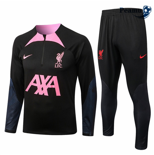 Peamu - Survetement Foot p217 Liverpool Noir 2022-2023