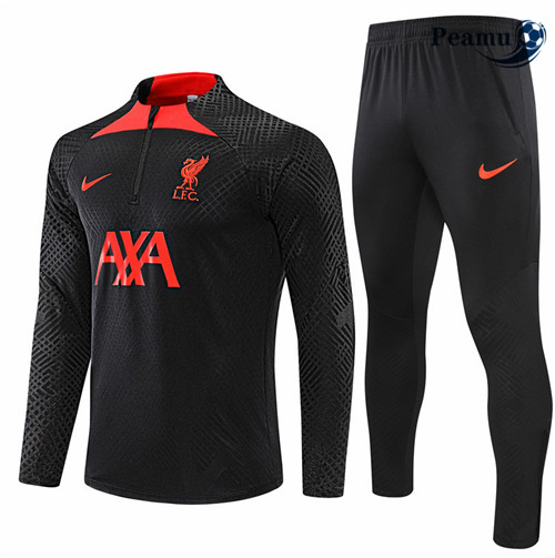 Peamu - Survetement Foot p221 Player Liverpool Noir 2022-2023
