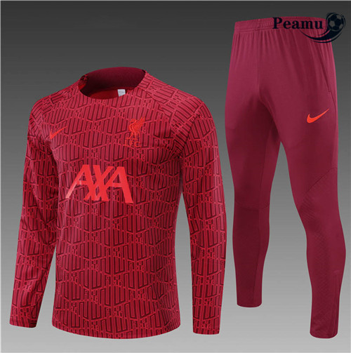 Peamu - Survetement Foot p340 Liverpool Enfant Rouge 2022-2023