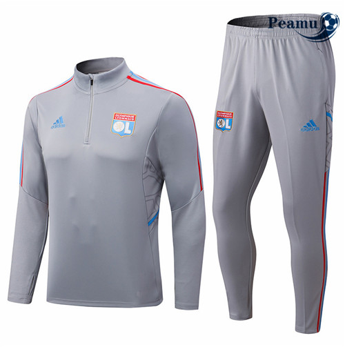 Peamu - Survetement Foot p105 Lyon Gris 2022-2023