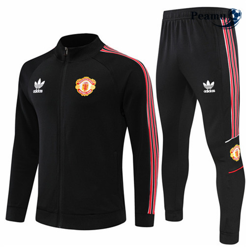 Peamu - Survetement Foot p238 Manchester United Bleu Marine 2022-2023