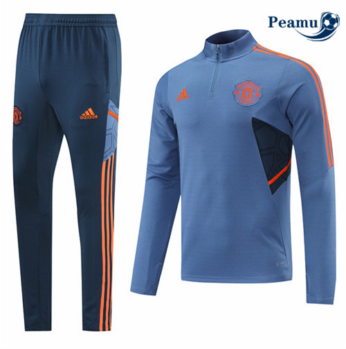 Peamu - Survetement Foot p240 Manchester United Noir 2022-2023