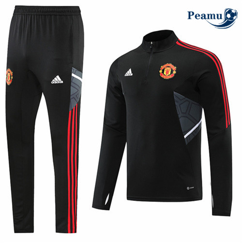 Peamu - Survetement Foot p241 Manchester United Noir 2022-2023