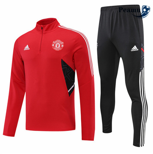 Peamu - Survetement Foot p244 Manchester United Noir 2022-2023