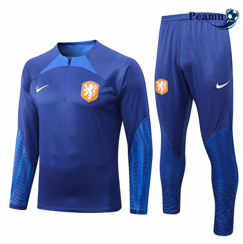 Peamu - Survetement Foot p180 Pays-Bas Bleu 2022-2023