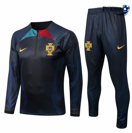 Peamu - Survetement Foot p183 Portugal Bleu Marine 2022-2023