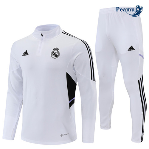 Peamu - Survetement Foot p088 Real Madrid Violet/Noir 2022-2023