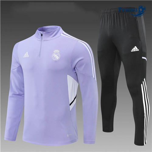 Peamu - Survetement Foot p304 Real Madrid Enfant Violet/Noir 2022-2023