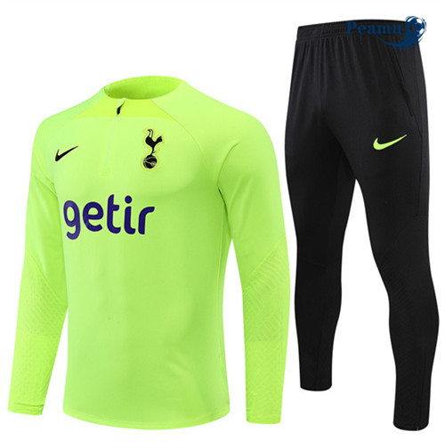 Peamu - Survetement Foot p257 Tottenham Hotspur Vert/Noir 2022-2023