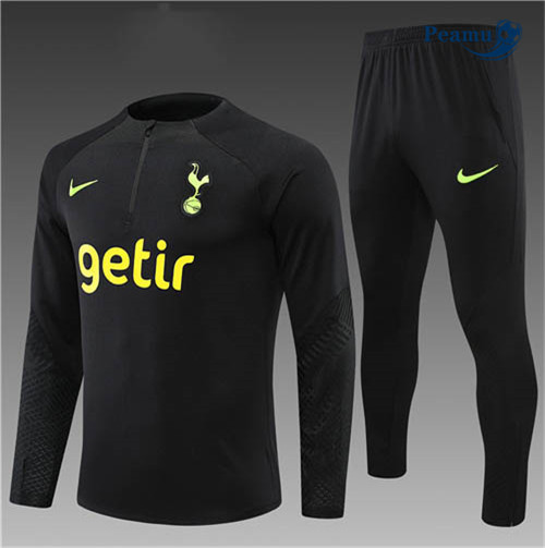 Peamu - Survetement Foot p354 Tottenham Hotspur Enfant Noir 2022-2023