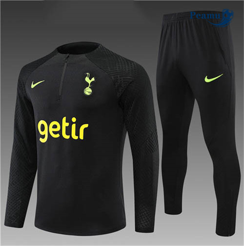 Peamu - Survetement Foot p356 Player Tottenham Hotspur Enfant Noir 2022-2023