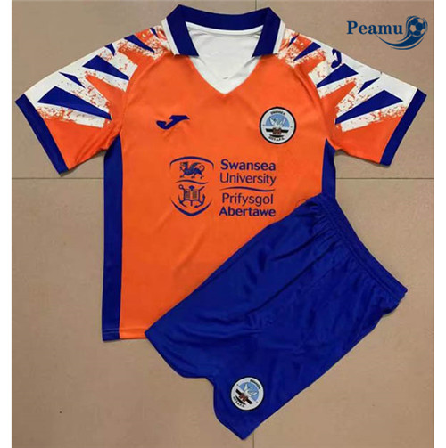 Peamu - Maillot foot p017 Swansea City Enfant Exterieur 2022-2023