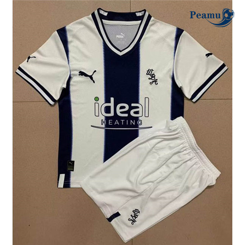 Peamu - Maillot foot p073 West Bromwich Albion Enfant Domicile 2022-2023