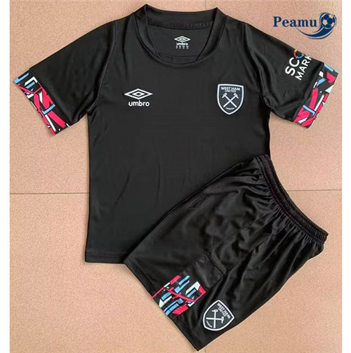 Peamu - Maillot foot p074 West Ham United Enfant Exterieur 2022-2023