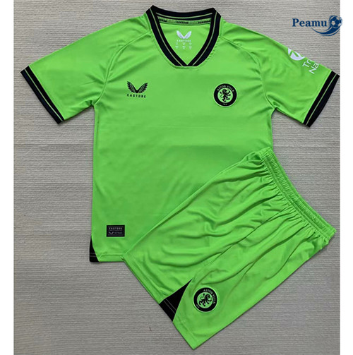 Peamu: Maillot foot Aston Villa Enfant Gardien de but Vert 2023/24