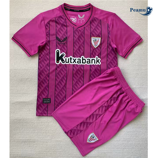 Peamu: Maillot foot Athletic Bilbao Enfant Gardien de but Rose 2023/24