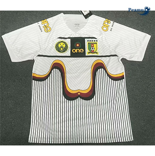Peamu: Maillot foot Cameroun Blanc Nouvelles 2023/24