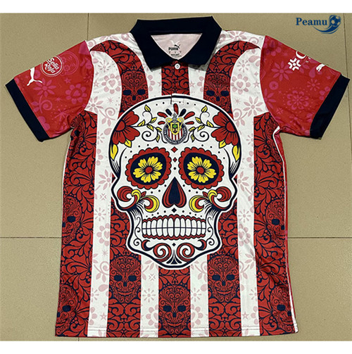 Peamu: Maillot foot Chivas Édition spéciale Rouge 2023/24