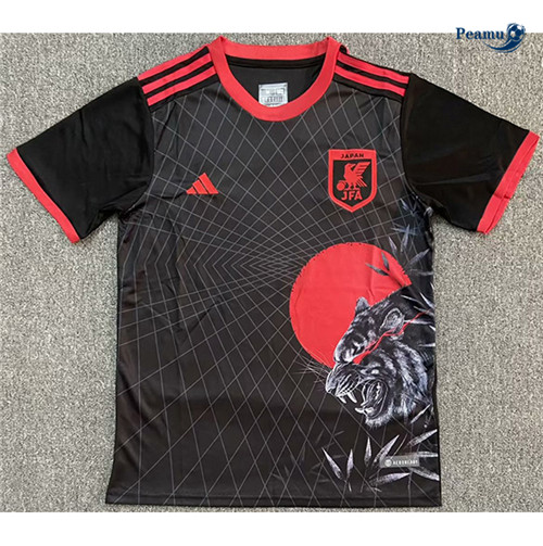 Peamu: Maillot foot Japon Noir Tiger 2023/24
