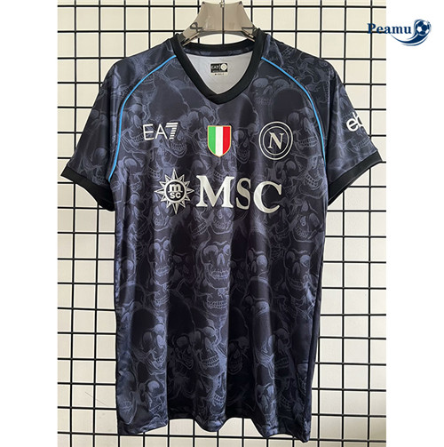 Peamu: Maillot foot Naples Halloween EA7 2023/24