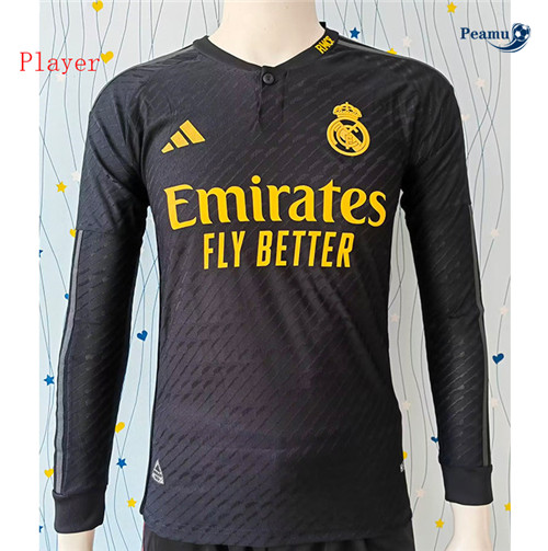 Peamu: Maillot foot Real Madrid Player Version Third Manche Longue 2023/24