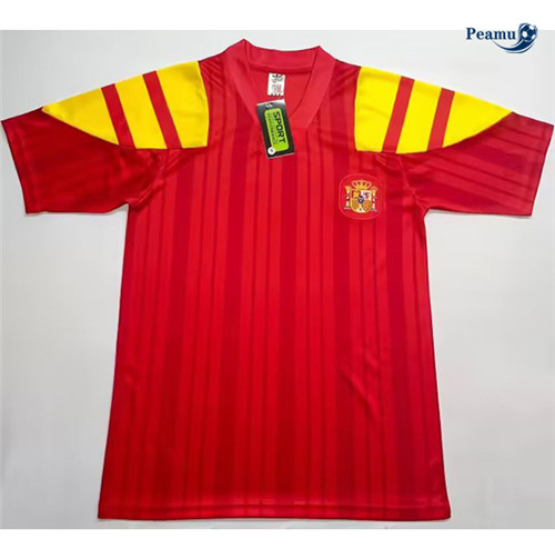 Peamu: Maillot foot Retro Espagne Domicile 1992-94