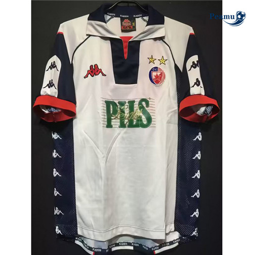 Peamu: Maillot foot Retro Red Star Exterieur 1999-01