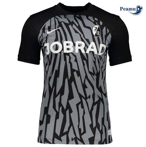 Peamu: Maillot foot SC Fribourg Exterieur Noir 2023/24