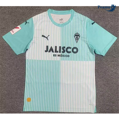 Peamu: Maillot foot Sporting Gijon Exterieur 2023/24