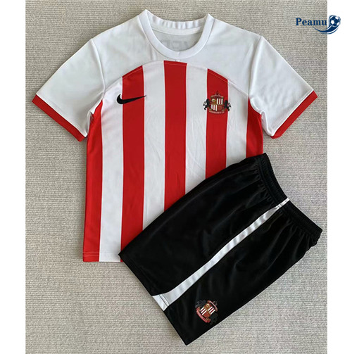 Peamu: Maillot foot Sunderland Enfant Domicile 2023/24