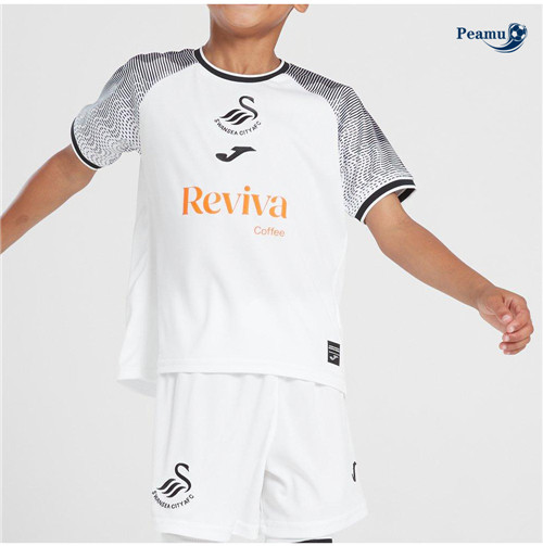 Peamu: Maillot foot Swansea City Enfant Domicile 2023/24