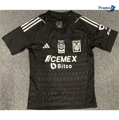 Peamu: Maillot foot Tigres UANL Gardien de but Noir 2023/24