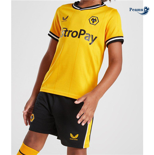Peamu: Maillot foot Wolves Enfant Domicile 2023/24