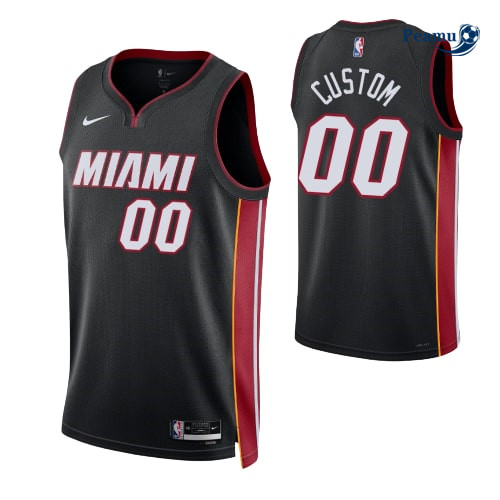 Peamu: Maillot foot Custom, Miami Heat 2022/23 - Icon