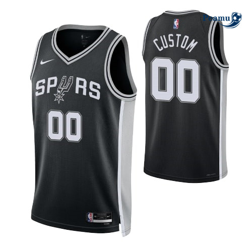 Peamu: Maillot foot Custom, San Antonio Spurs 2022/23 - Icon
