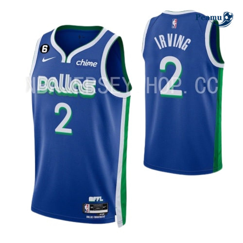 Peamu: Maillot foot Kyrie Irving, Dallas Mavericks 2022/23 - City Edition