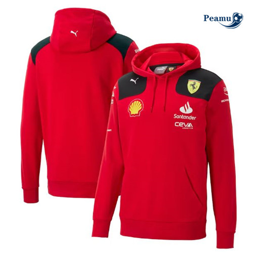 Peamu: Maillot foot Sudadera con capucha Scuderia Ferrari 2023/24