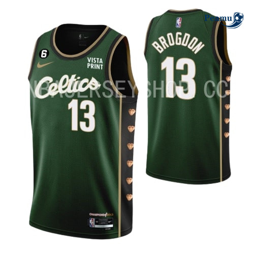 Peamu: Maillot foot Malcolm Brogdon, Boston Celtics 2022/23 - City Edition