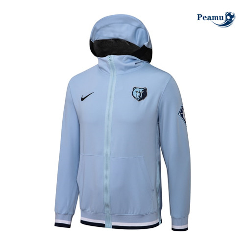Peamu: Maillot foot Veste Capuche Memphis Grizzlies - Bleu