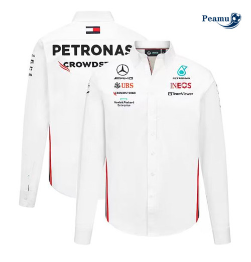 Peamu: Maillot foot Veste Mercedes AMG Petronas F1 2023/24